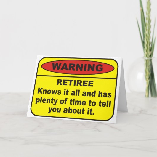 退職者 カード (正面)