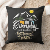 退職計ユニーク画 クッション (ブランケット)