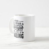 退職計画の帆走 コーヒーマグカップ (正面左)