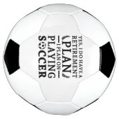 退職計画サッカー サッカーボール (回転)
