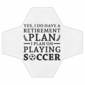退職計画サッカー サッカーボール (フラット)