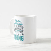 退職計画ダイビング コーヒーマグカップ (正面左)