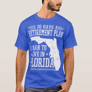 退職計画フロリダ Tシャツ