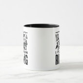 退職計画乗馬 マグカップ (中央)