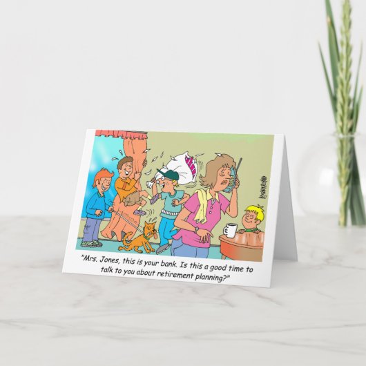 退職計画 カード (正面)