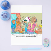 退職計画 チラシ (シングル)