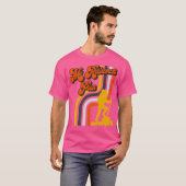 退職計画 – ハイキングレトロヴィンテージルック Tシャツ (正面フル)