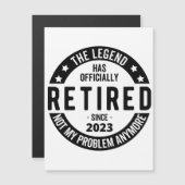 退職計画 マグネット招待状 (正面/裏面)