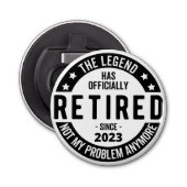 退職計画 栓抜き (正面)