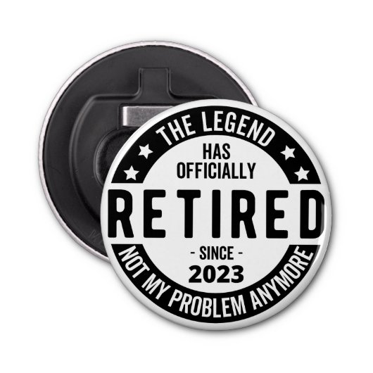 退職計画 栓抜き (正面)