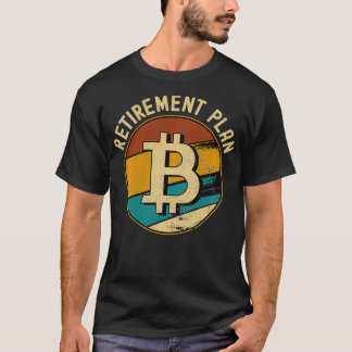 退職計画B Bitcoinプルオーバー Tシャツ