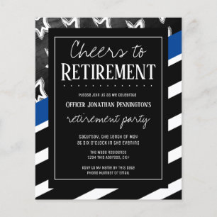 退職警察予算応援招待状