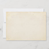 退職軍隊建築招待状 招待状 (裏面)