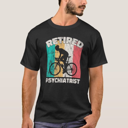 退職退職した精神科医 Tシャツ (正面)