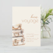 退職送別パーティの招待状テンプレート 招待状 (スタンド正面)