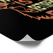 退職金おもしろいの狩り男性へは私の退職者 ポスター (角)