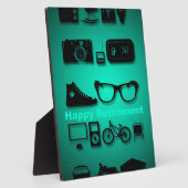 退職金が好きなもの フォトプラーク (側面)