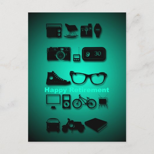 退職金が好きなもの ポストカード (正面)