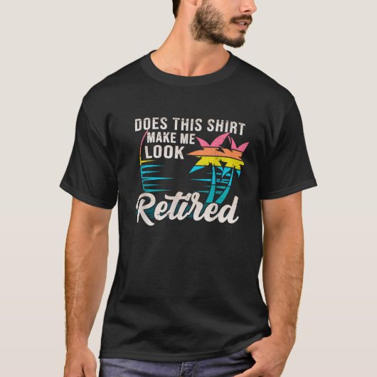退職金で見せてくれる退職した Tシャツ (正面)