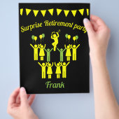 退職金の支払 チラシ (手)