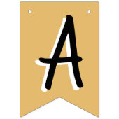 退職金ゴールドフェイクおめでとうパーティー バンティングフラッグ (第2の旗)