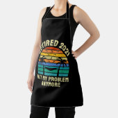 退職金ヴィンテージ退職した2021 エプロン (インサイチュ)