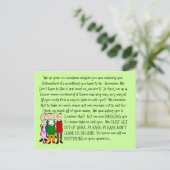 退職金笑わされる--集団から! ポストカード (スタンド正面)