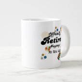 退職金 ジャンボコーヒーマグカップ (正面右)