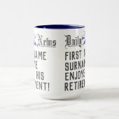 退職金 マグカップ (中央)