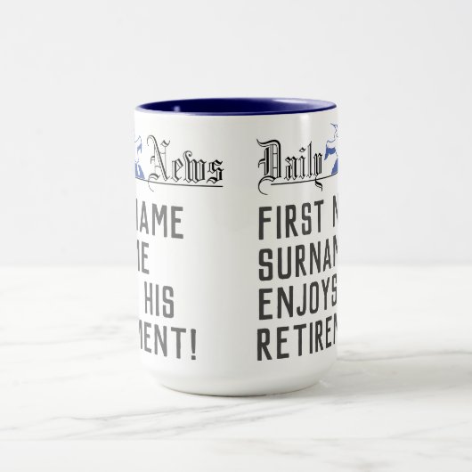 退職金 マグカップ (中央)