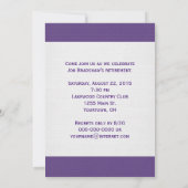 退職雑誌カバー 招待状 (裏面)