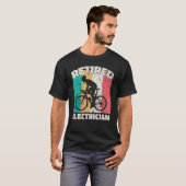 退職電退職した気士 Tシャツ (正面フル)