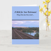 退職願い…… カード (黄色い花)