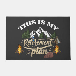 退職飛行機forsure ドアマット