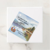 退職魚釣りで湖の水色 フェイバータグ (インサイチュ)