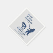 退職魚釣りザロードファービッグフィッシュ スタンダードカクテルナプキン (角)