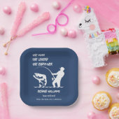 退職魚釣りザロードファービッグフィッシュ ペーパープレート (パーティー)