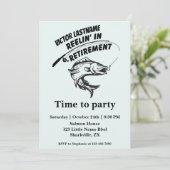 退職魚釣り棒 招待状 (スタンド正面)