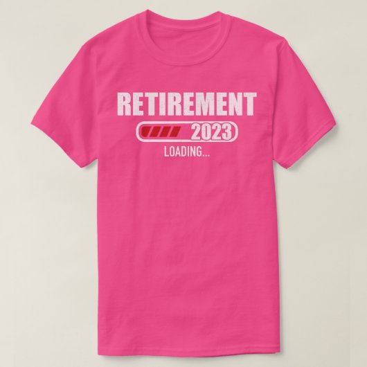 退職2023年の同僚の退職した積荷バー Tシャツ (デザイン正面)