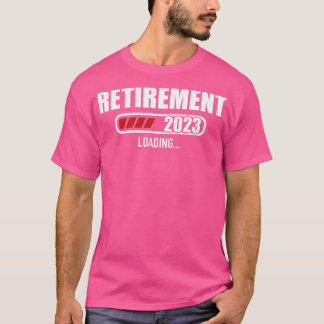 退職2023年の同僚の退職した積荷バー Tシャツ