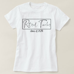 退職2024 退職した先生クラス2024 Tシャツ