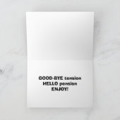 退職=さよならテンション – ハローペンション カード (内部)