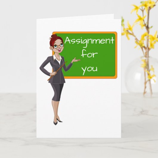 **退職**の割り当て****楽しむ**** カード (黄色い花)