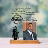 退職 アクリルサイン (ニュートラル)