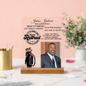 退職 アクリルサイン (ウェディング)