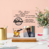 退職 アクリルサイン (ウェディング)