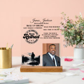 退職 アクリルサイン (ウェディング)