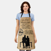 退職 エプロン (着用した状態)