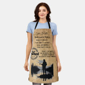 退職 エプロン (着用した状態)