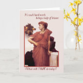 退職 カード (黄色い花)